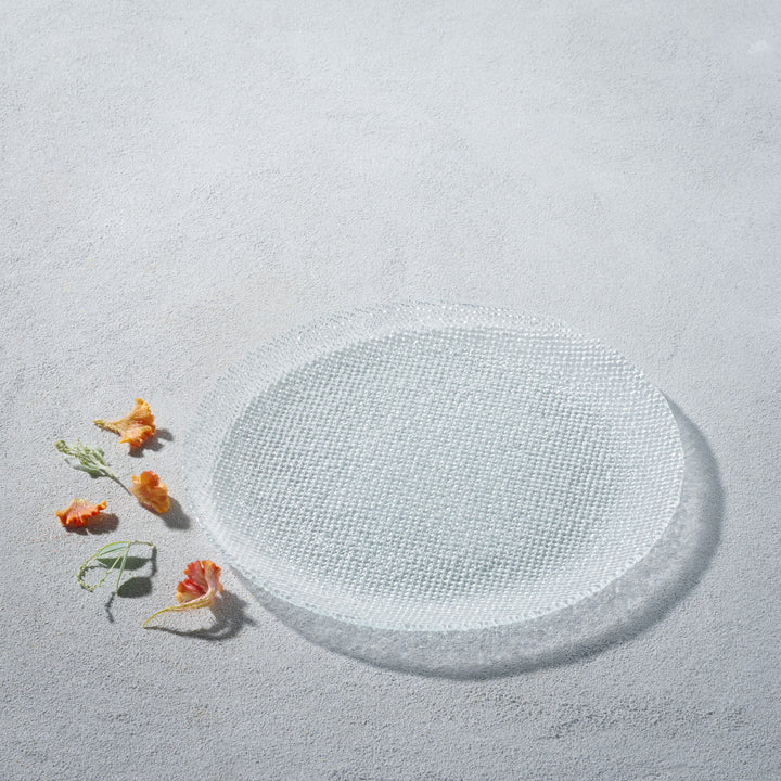 Spark, Textured Glass Plate