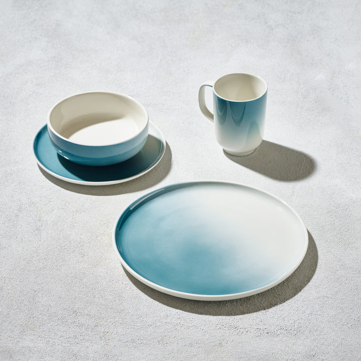 Breeze Green, 16 Pc Dinnerware Set