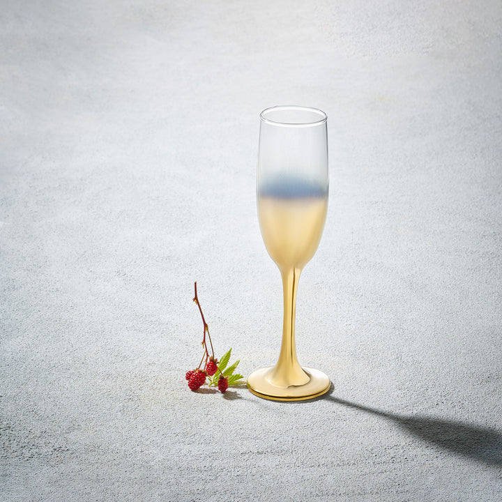 Lawrence, Champagne Flute Glass, 7 oz