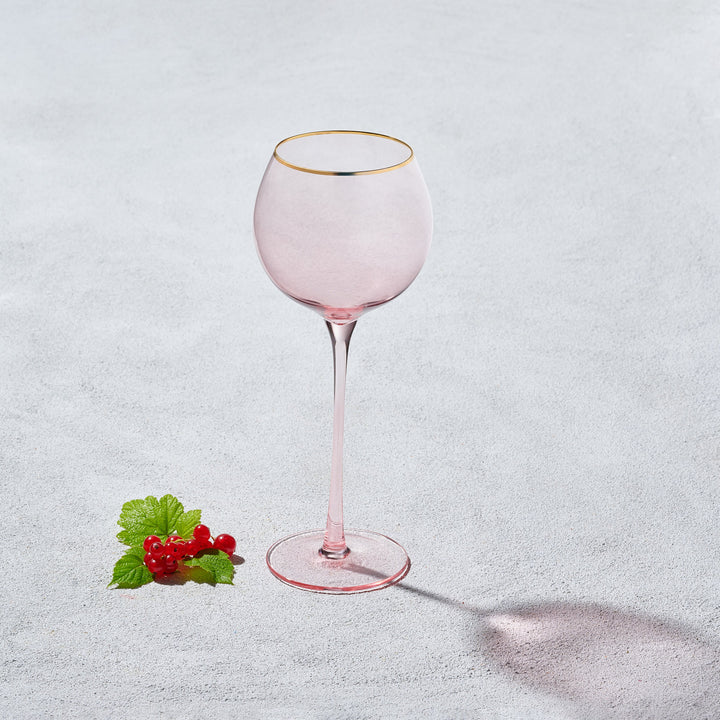 Platinum, Ball Wine Glass, 17 oz