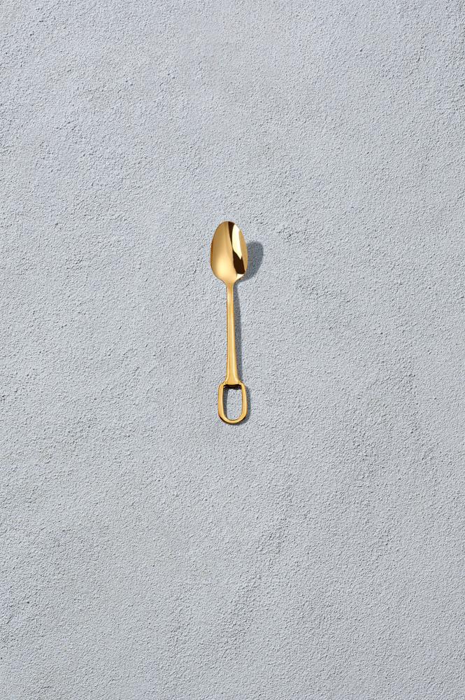 Venice, Shiny Espresso Spoon, 18/10 Stainless Steel