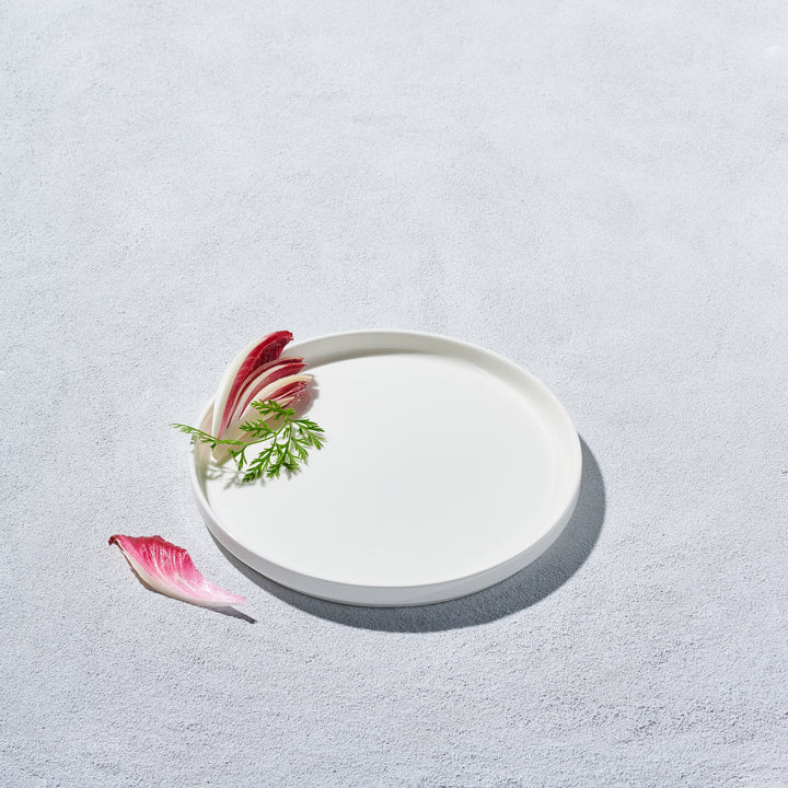 Aidan, Stackable Bone China, Round Plate