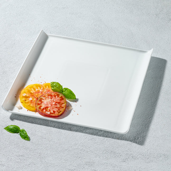Lightning, Square Plate with Lifted Edges